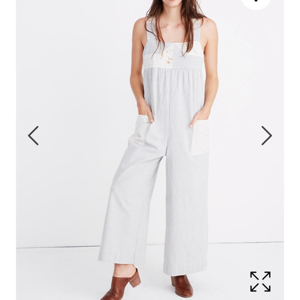 NEW, SOLD OUT Madewell patchwork jumpsuit